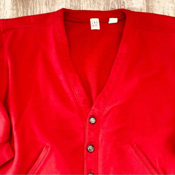Vintage Gap Womens 4 Button Long Sleeve Cardigan Sweater Size Large READ - Picture 2 of 11